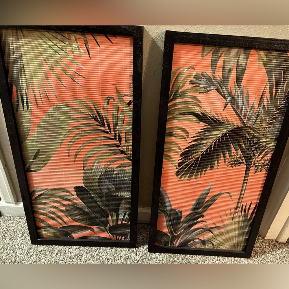 Boho Style Palm Tree Wall Decor